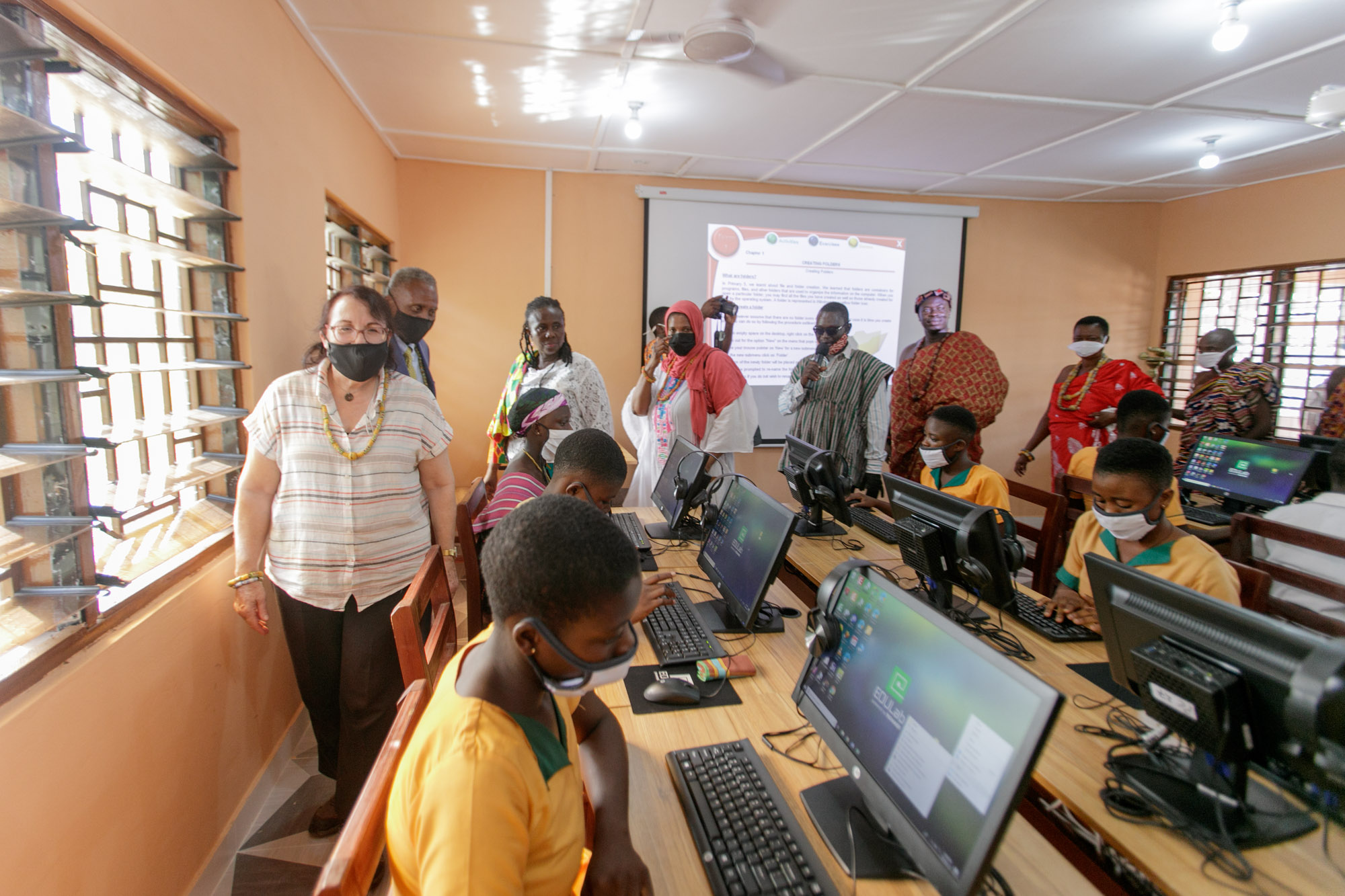 Dedication Of YM Lab 7 in Nkonya Ahenkro | November 19, 2020